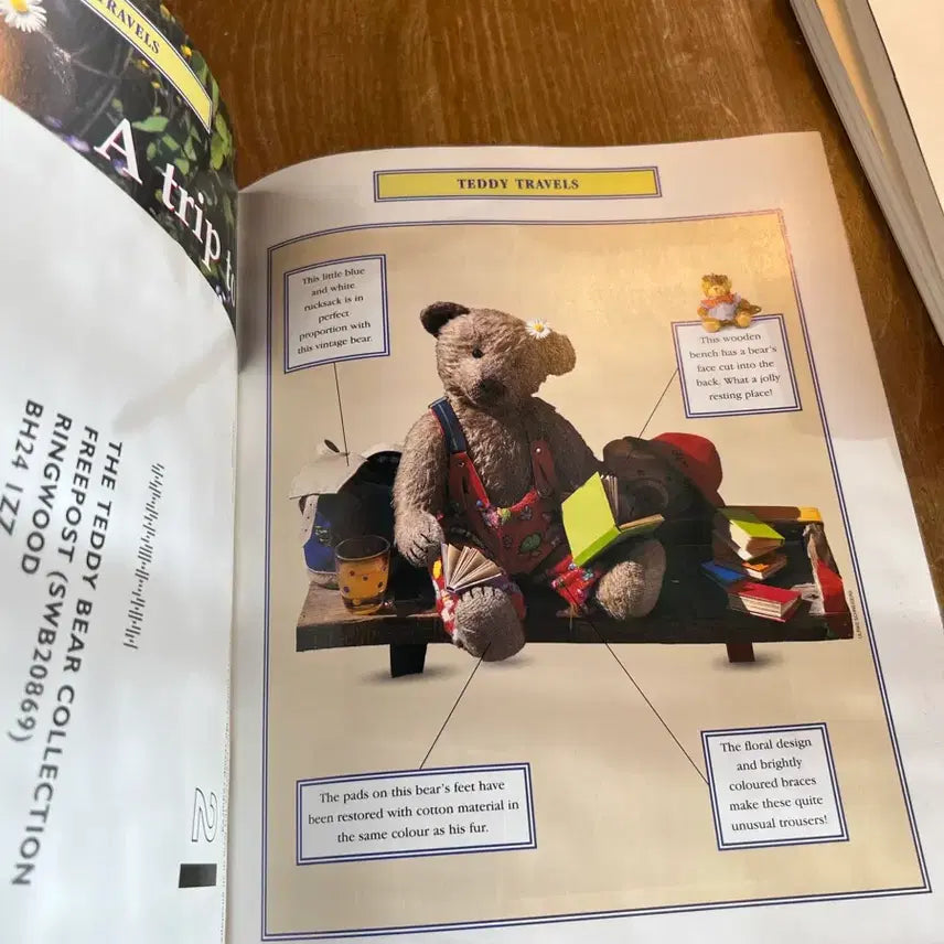 [BUNJANG] Vintage British Teddy Bear Collection & Booklet / 영국 빈티지 테디베어 컬렉션 & 책자
