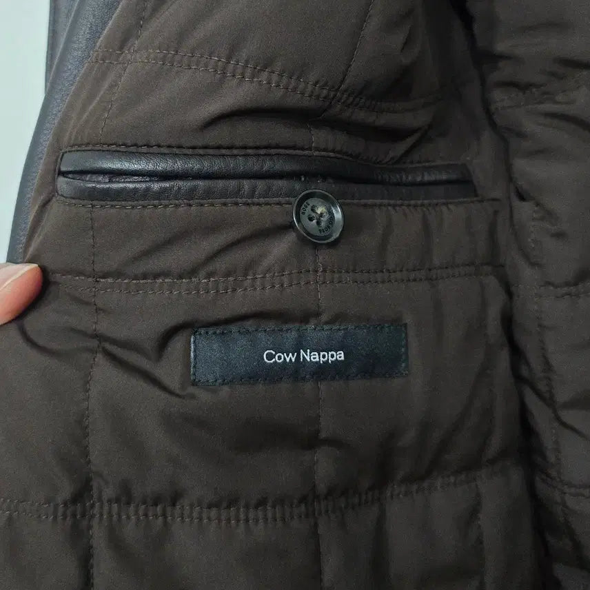 [BUNJANG] Hugo Boss Leather Jacket (Size 50) / [100] 휴고보스 소 가죽 레더 자켓 50사이즈