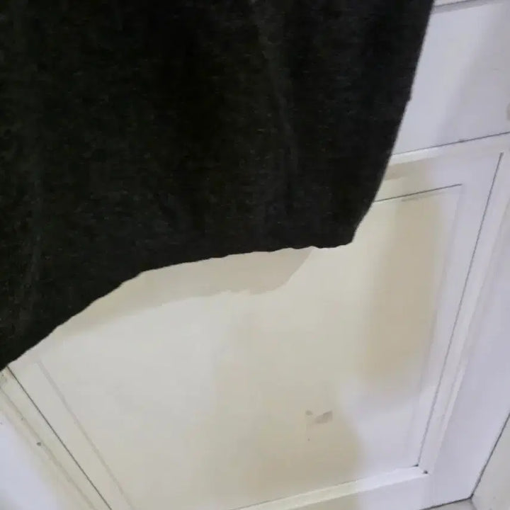 [BUNJANG] Wool Knit Scarf / 넓은 긴  울  니트  머플러   새상품   8000  먹색ㅣ