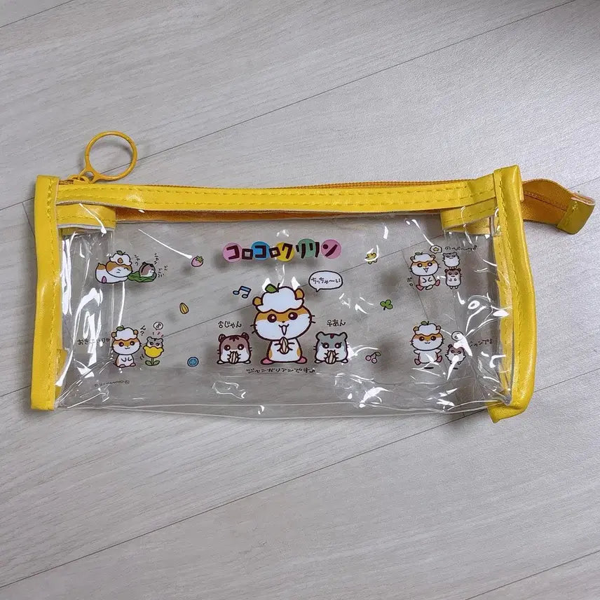 [BUNJANG] Sanrio Korokoro Kuriring PVC Rectangular Pouch / 산리오 코로코로쿠리링 pvc 직사각형 파우치
