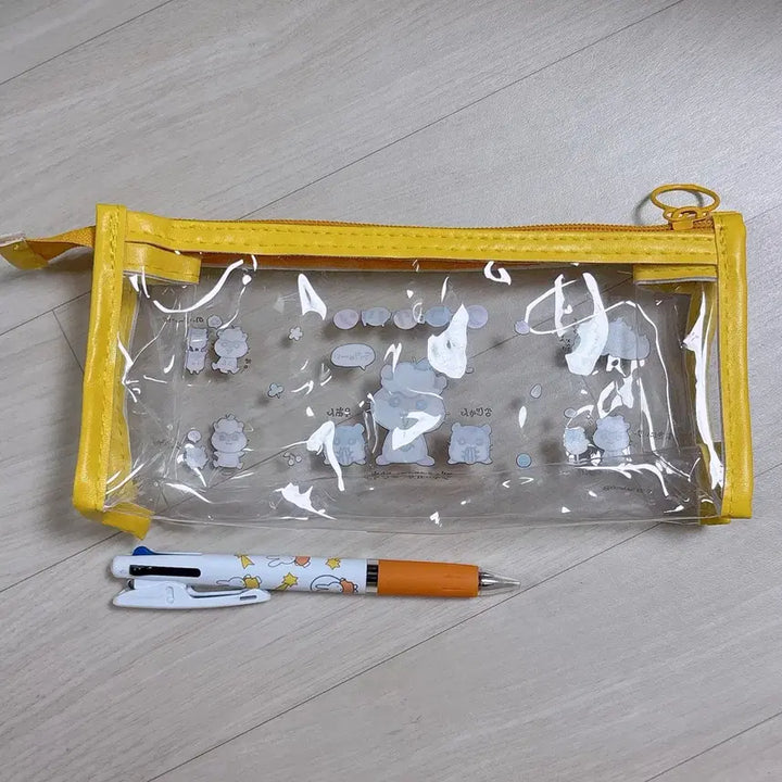 [BUNJANG] Sanrio Korokoro Kuriring PVC Rectangular Pouch / 산리오 코로코로쿠리링 pvc 직사각형 파우치