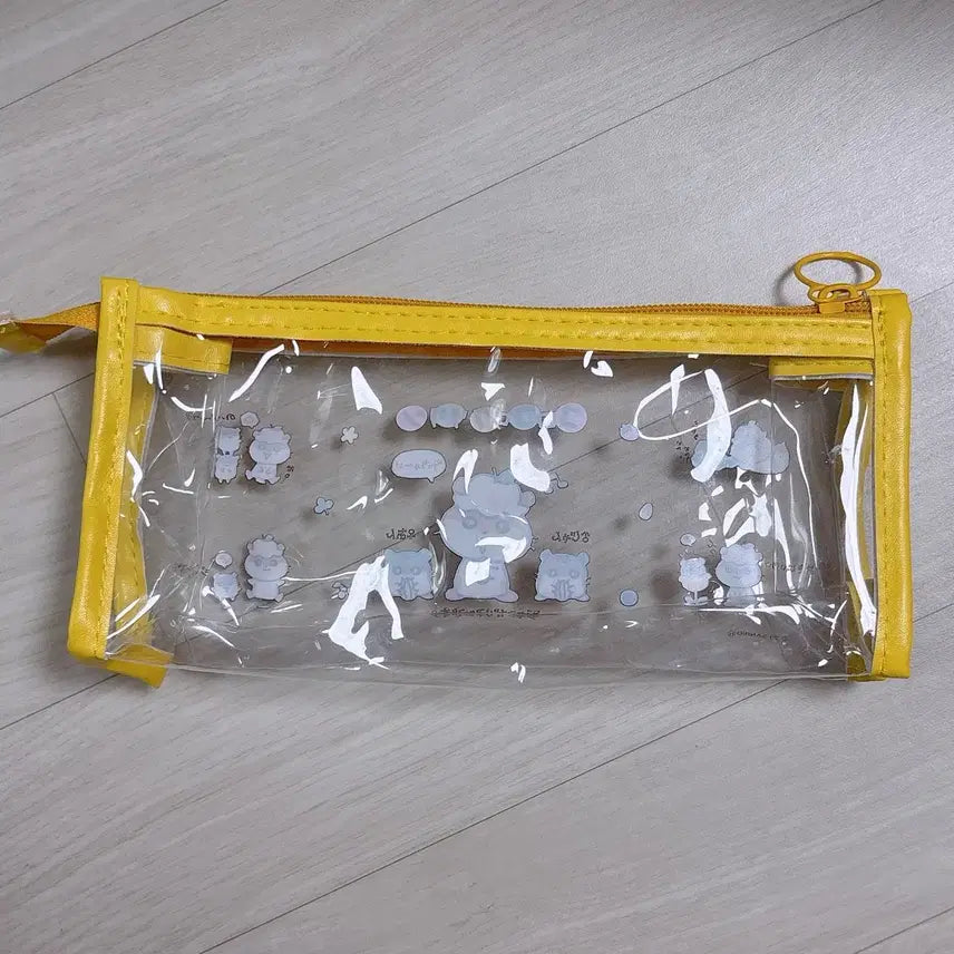 [BUNJANG] Sanrio Korokoro Kuriring PVC Rectangular Pouch / 산리오 코로코로쿠리링 pvc 직사각형 파우치