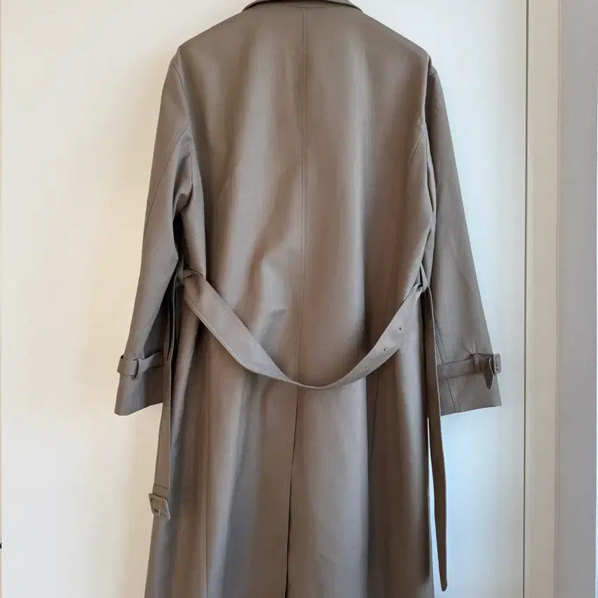 [BUNJANG] MMGL Beige Trench Coat / [급매] MMGL 베이지 트렌치 코트 (4)