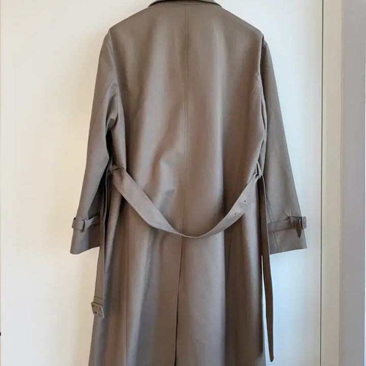 [BUNJANG] MMGL Beige Trench Coat / [급매] MMGL 베이지 트렌치 코트 (4)