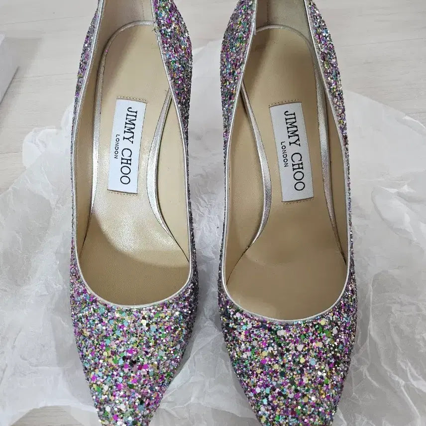 [BUNJANG] Jimmy Choo Romi 85 Glitter Pumps (Size 36) / 지미추 로미 85 사이즈 36