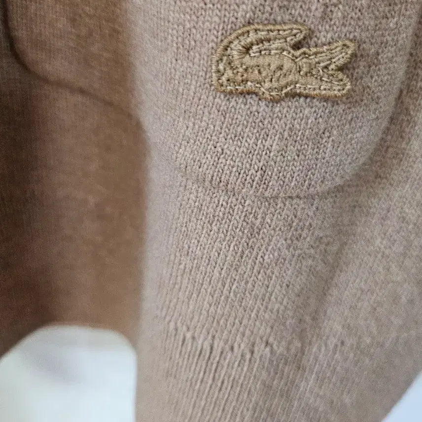 [BUNJANG] Lacoste Knit Cardigan / 라코스테 벨트 니트 가디건