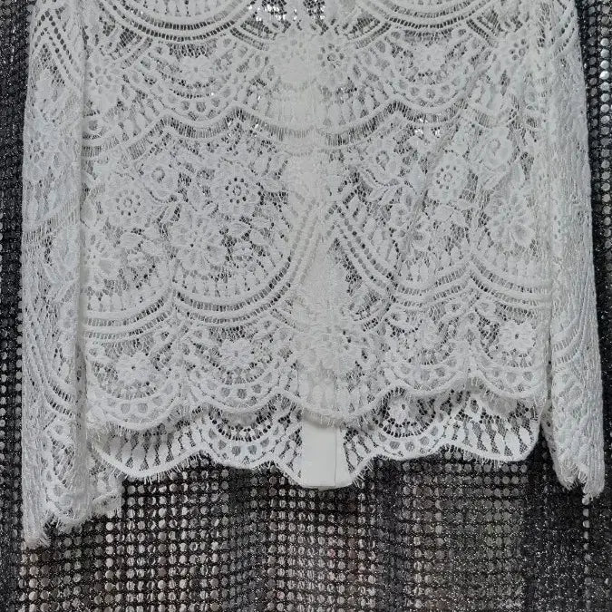 [BUNJANG] Unbranded Lace Blouse S / 레이스블라우스