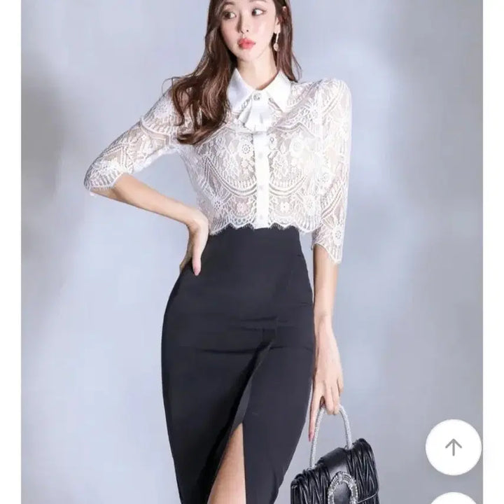 [BUNJANG] Unbranded Lace Blouse S / 레이스블라우스