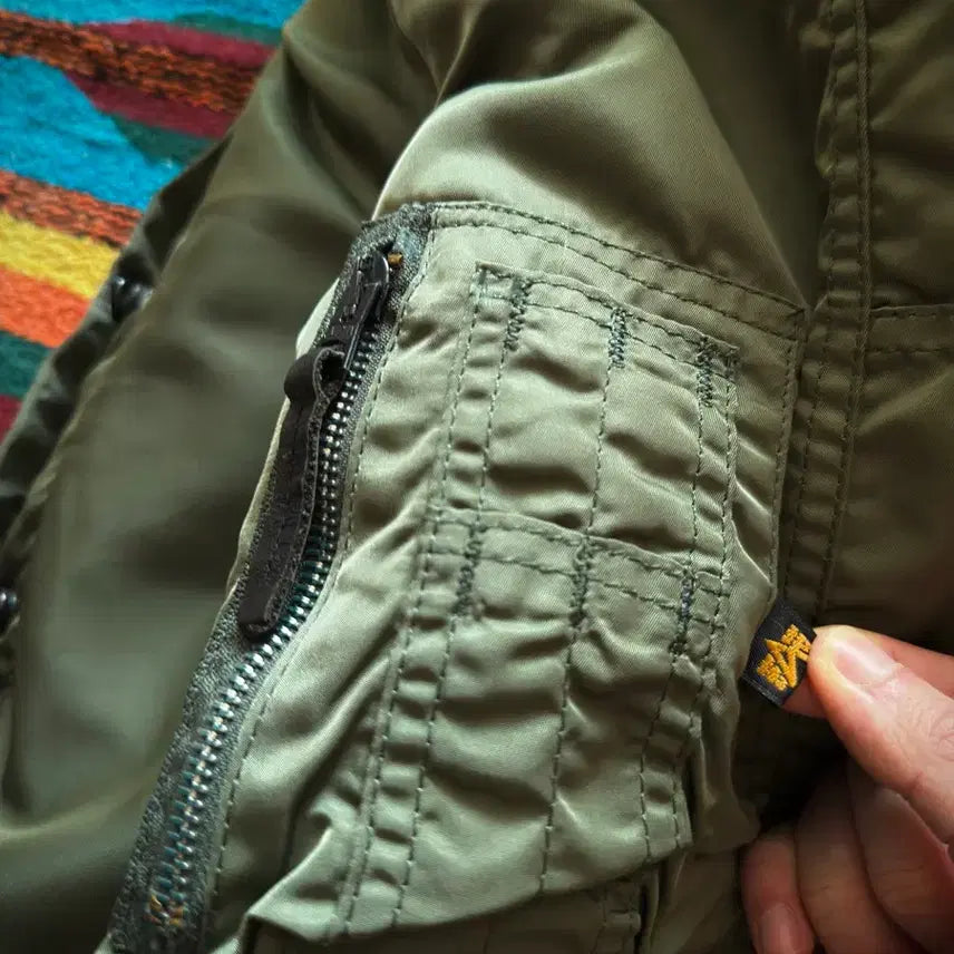 [BUNJANG] Alpha Industries N-3B Flight Parka / 90s USA 알파인더스트리 N-3B  Flight parka
