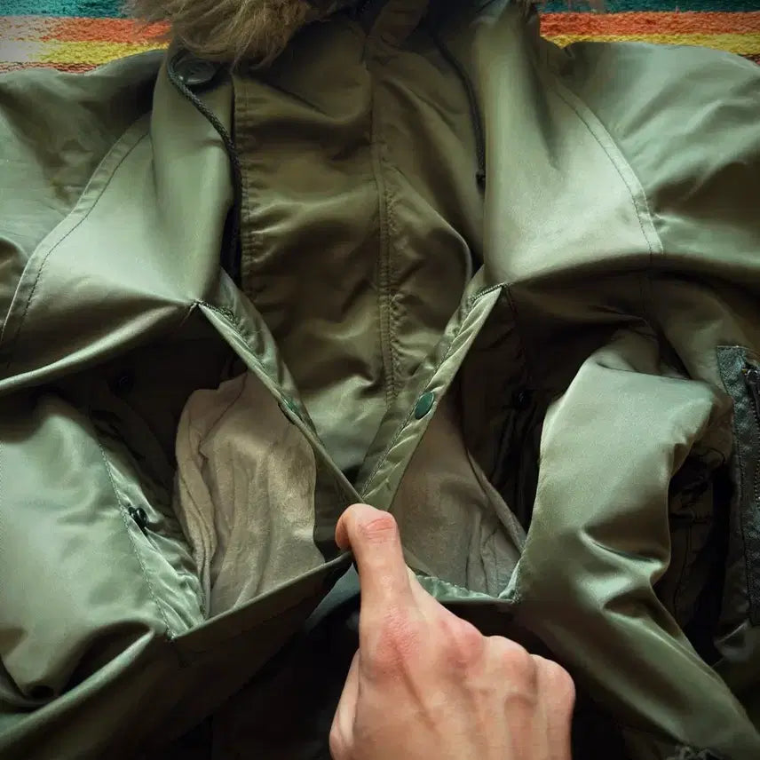 [BUNJANG] Alpha Industries N-3B Flight Parka / 90s USA 알파인더스트리 N-3B  Flight parka