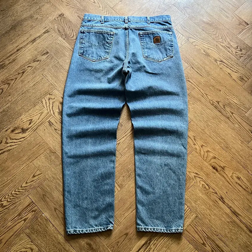 [BUNJANG] Carhartt USA Vintage Painting Work Denim Pants / [36]칼하트 USA 빈티지 페인팅 워크 데님 팬츠