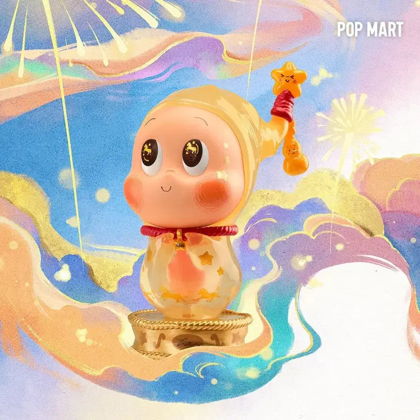 [SOLD OUT] [팝마트 정품/미개봉/정가이하]작은별 전력질주 인형키링+황금빛질주 피규어