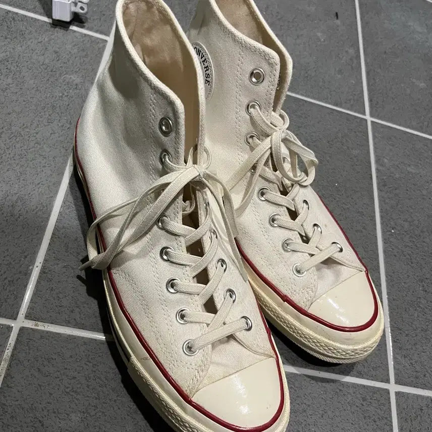 [SOLD OUT] 컨버스 척 70 하이 빈티지 캔버스 화이트
