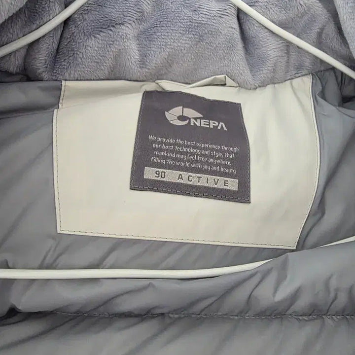 [BUNJANG] Nepa White Long Down Jacket (Size 90) / 네파 화이트 롱패딩 여성 패딩 90사이즈