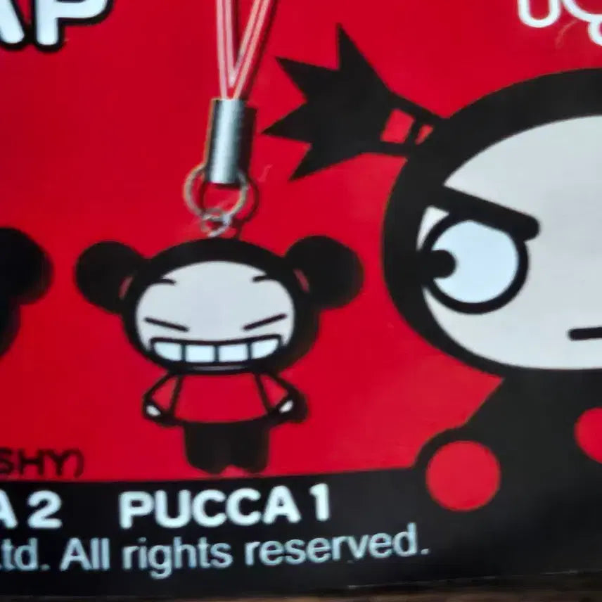 [BUNJANG] Pucca Keyring / 정품 뿌까 키링