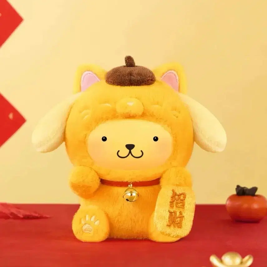[BUNJANG] Sanrio Retro Cat Plushie Keyring / 산리오 헬로키티 쿠로미 마이멜로디 폼폼푸린 한교동 포챠코 복고양이 인형