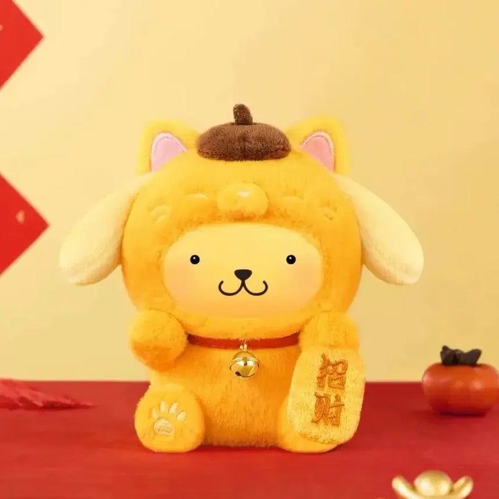 [BUNJANG] Sanrio Retro Cat Plushie Keyring / 산리오 헬로키티 쿠로미 마이멜로디 폼폼푸린 한교동 포챠코 복고양이 인형