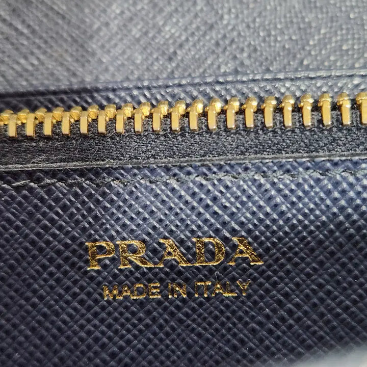 [BUNJANG] Prada Saffiano Navy Long Wallet / (빈티지박스)프라다 정품 사피아노 네이비색 장지갑