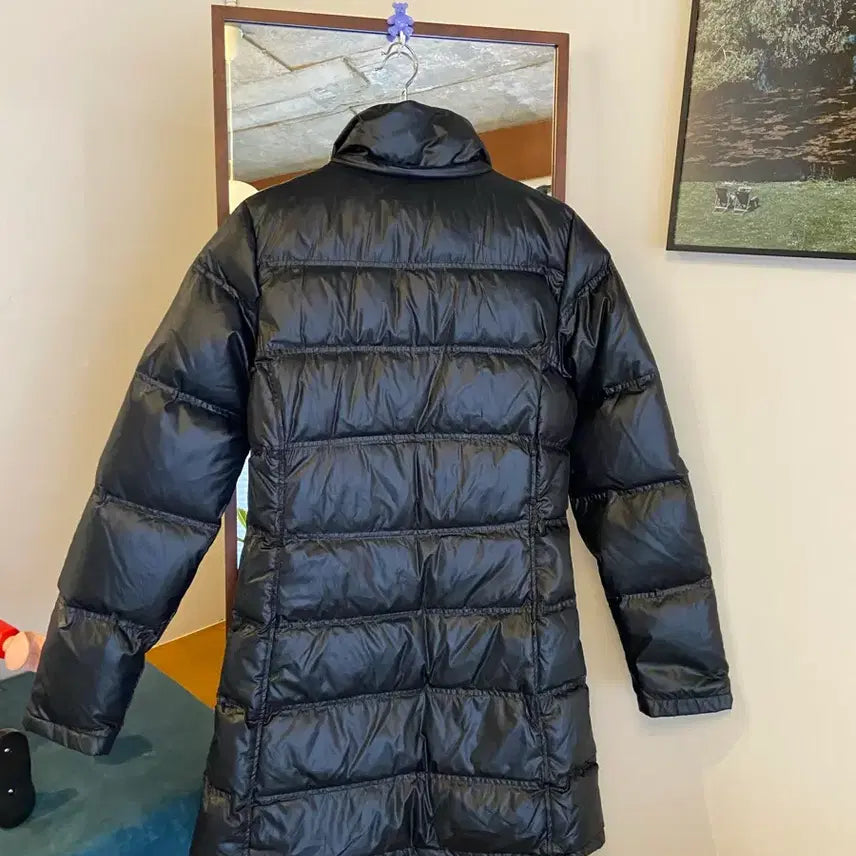 [BUNJANG] Adidas Women's Long Padded Jacket / 아디다스 유광 여성 롱패딩