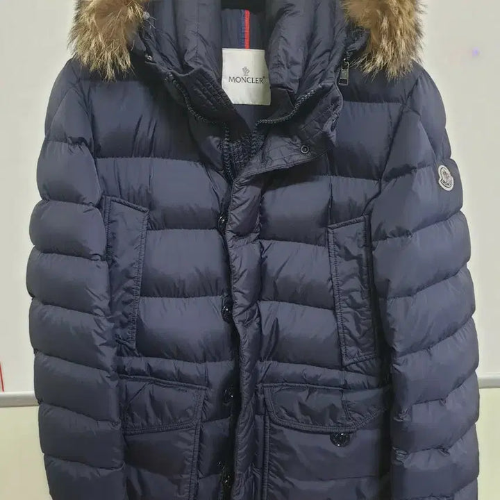 [BUNJANG] Moncler Cluny Navy Jacket / 몽클레어 클루니 진네이비 2사이즈 (M/95) 팝니다.