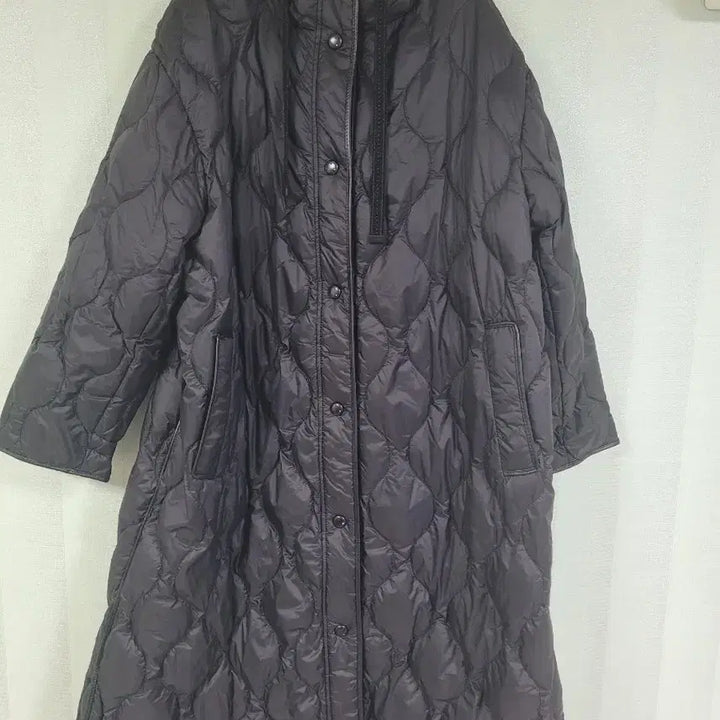 [BUNJANG] 24Time Quilted Goose Down Long Padded Coat / 24타임 퀼팅 구스다운 롱패딩 블랙