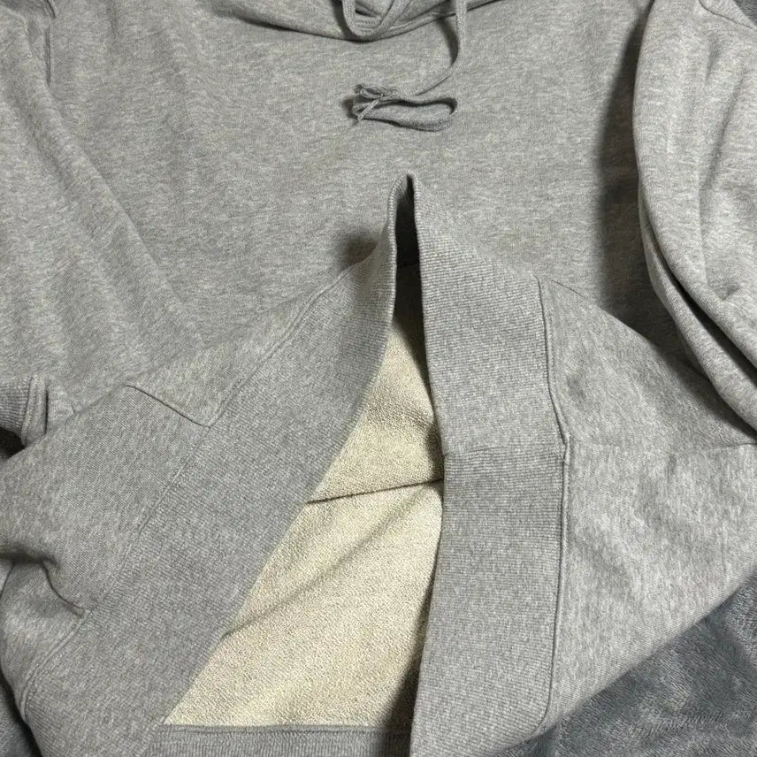 [BUNJANG] Gallery82 Gray Melange Hoodie / 갤러리82 회색 멜란지그레이 후드티