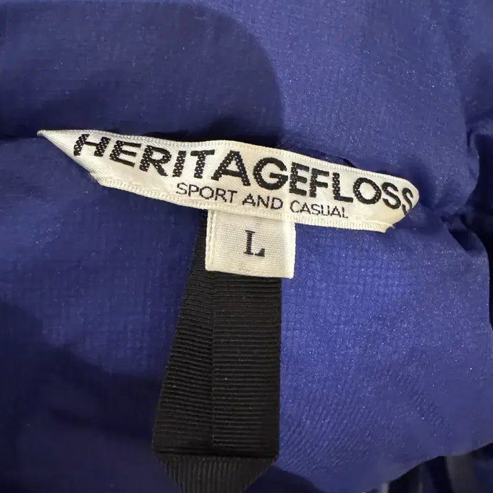 [BUNJANG] Heritagefloss Goose Down Vest / 헤리티지플로스 구스다운 베스트