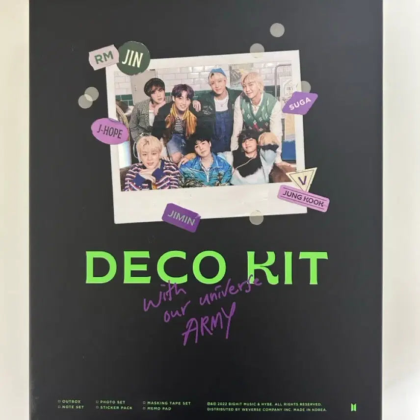 [BUNJANG] BTS Deco Kit / 탈덕처분) 방탄 데코키트 양도