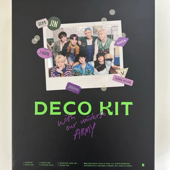 [BUNJANG] BTS Deco Kit / 탈덕처분) 방탄 데코키트 양도