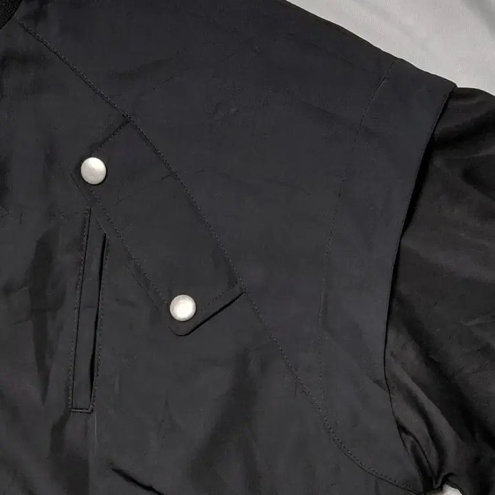 [BUNJANG] JEANASIS Oversized Flight Jacket / [JEANASIS] 지나시스 오버핏 항공 점퍼 (F사이즈/블랙)