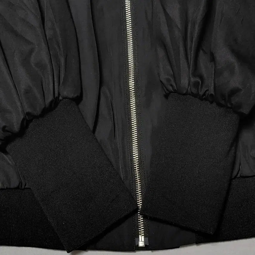 [BUNJANG] JEANASIS Oversized Flight Jacket / [JEANASIS] 지나시스 오버핏 항공 점퍼 (F사이즈/블랙)