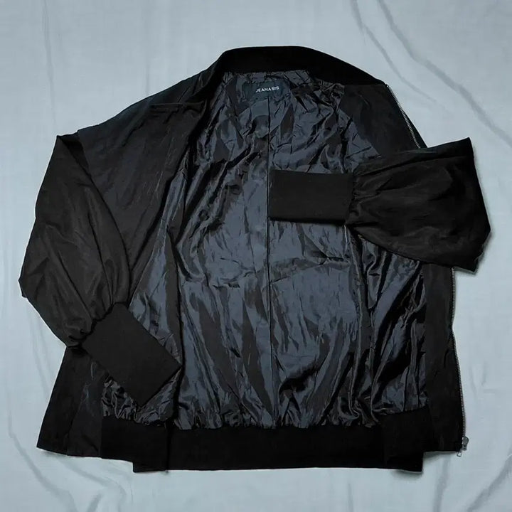 [BUNJANG] JEANASIS Oversized Flight Jacket / [JEANASIS] 지나시스 오버핏 항공 점퍼 (F사이즈/블랙)