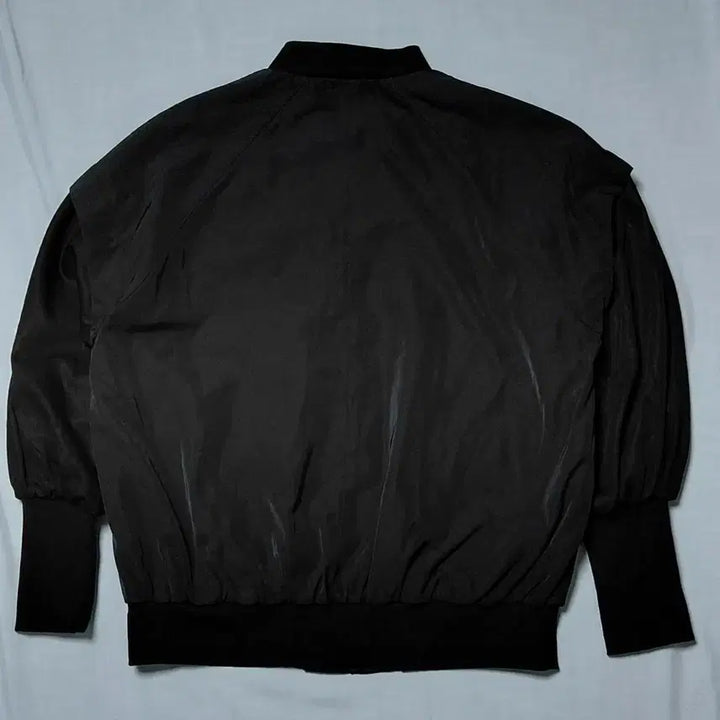 [BUNJANG] JEANASIS Oversized Flight Jacket / [JEANASIS] 지나시스 오버핏 항공 점퍼 (F사이즈/블랙)