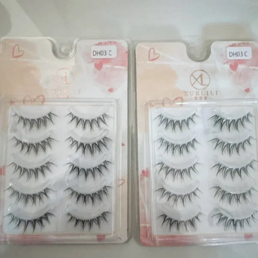[BUNJANG] Cosplay Eyelashes (5 Pairs) / 코스프레 탑 속눈썹 5쌍