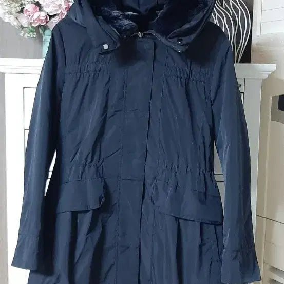 [BUNJANG] Compagna Rabbit Fur Padded Jacket / 꼼빠니아 토끼털패딩