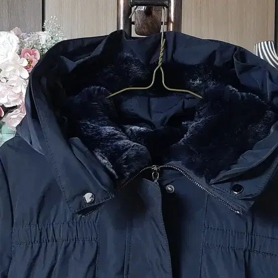 [BUNJANG] Compagna Rabbit Fur Padded Jacket / 꼼빠니아 토끼털패딩