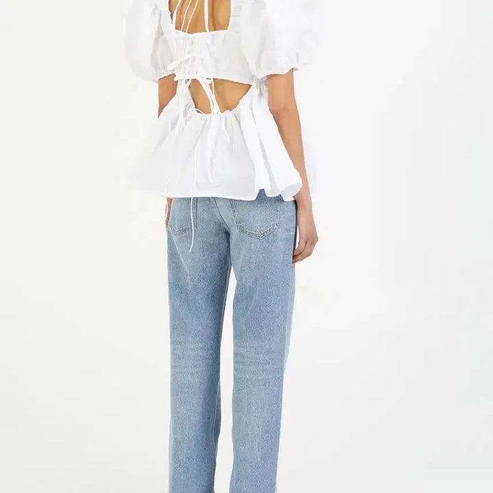 [BUNJANG] Cecilie Bahnsen Ubah Top Blouse / Cecilie Bahnsen Ubah Top (세실리아 반센 우바 탑 블