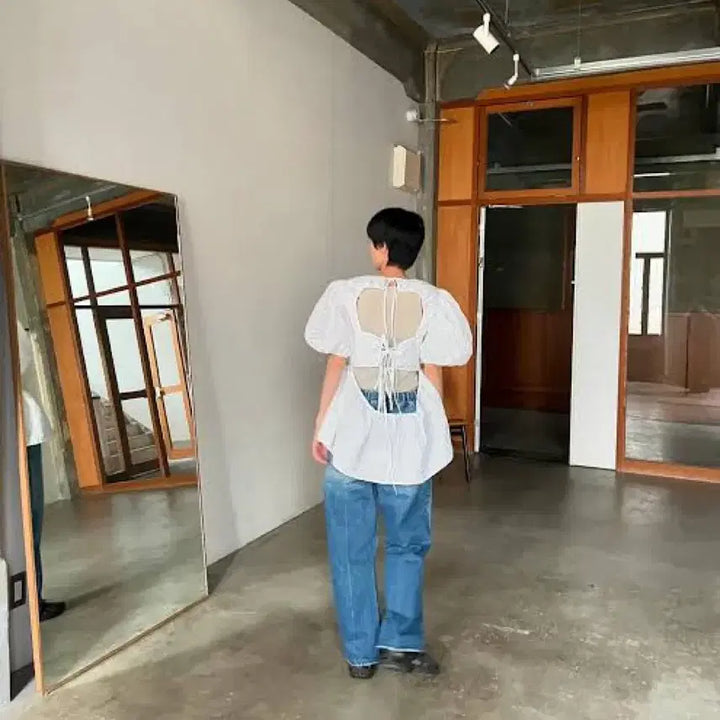 [BUNJANG] Cecilie Bahnsen Ubah Top Blouse / Cecilie Bahnsen Ubah Top (세실리아 반센 우바 탑 블