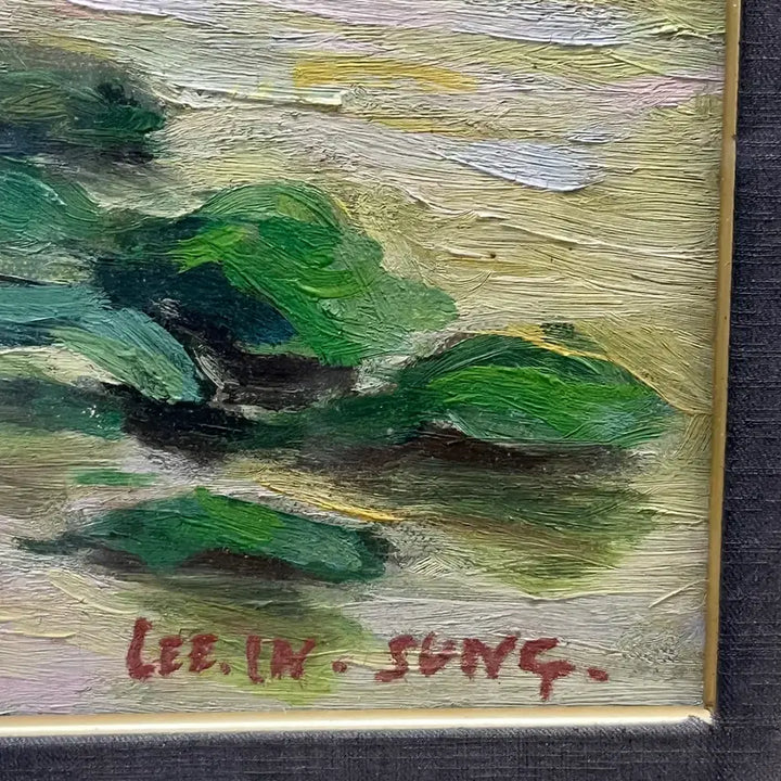 [BUNJANG] Lee In-seong Rose Oil Painting / 이인성화백의 장미유화