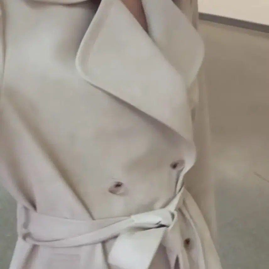 [BUNJANG] The Rose Woosung Suede Trench Coat / [새상품] 더로랑 미우 스웨이드 트렌치코트