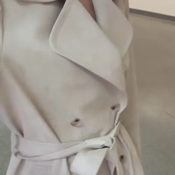 [BUNJANG] The Rose Woosung Suede Trench Coat / [새상품] 더로랑 미우 스웨이드 트렌치코트