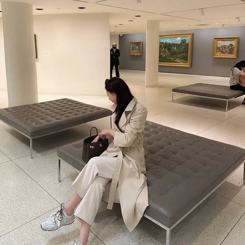 [BUNJANG] The Rose Woosung Suede Trench Coat / [새상품] 더로랑 미우 스웨이드 트렌치코트