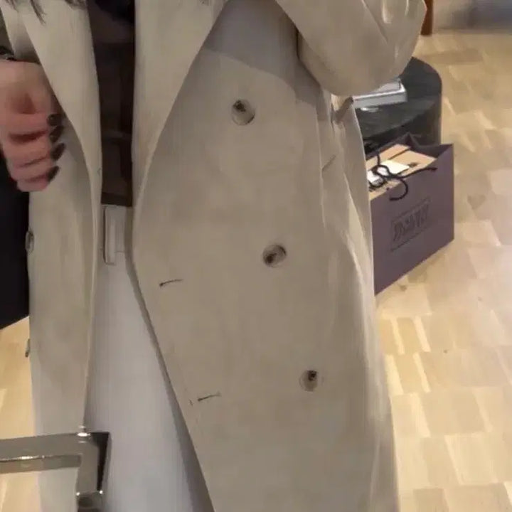 [BUNJANG] The Rose Woosung Suede Trench Coat / [새상품] 더로랑 미우 스웨이드 트렌치코트