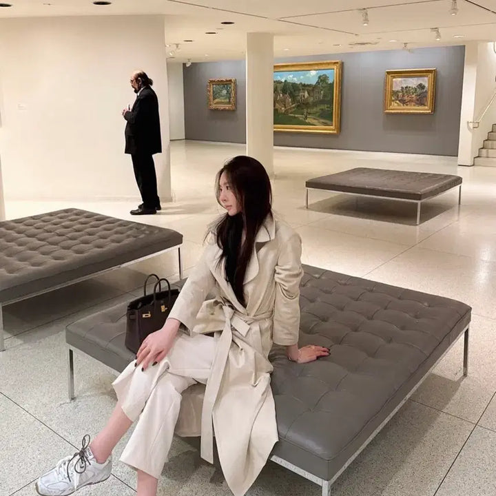 [BUNJANG] The Rose Woosung Suede Trench Coat / [새상품] 더로랑 미우 스웨이드 트렌치코트