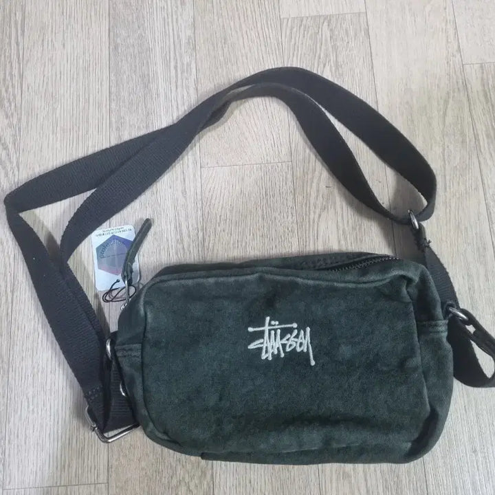 [BUNJANG] Stussy Canvas Side Washed Pouch / 스투시 캔버스 사이드 워시드 파우치