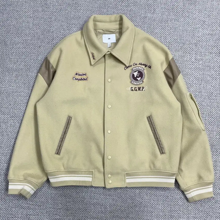 [BUNJANG] H&amp;M Varsity Jacket Stadium Jumper L / H&amp;M 바시티 자켓 스타디움 점퍼 L