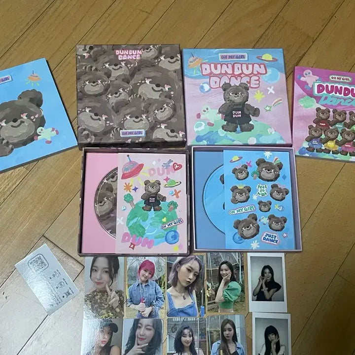 오마이걸 던던댄스 앨범2종 + 포토카드 일괄판매