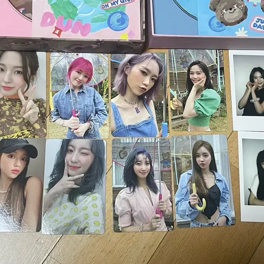 오마이걸 던던댄스 앨범2종 + 포토카드 일괄판매