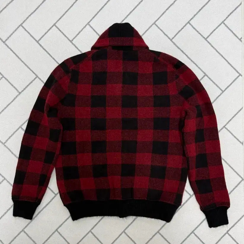 [BUNJANG] Polo Ralph Lauren Iconic Buffalo Check Scit Cardigan / (새제품/S) 폴로 아이코닉 버팔로 체크 스킷 가디건
