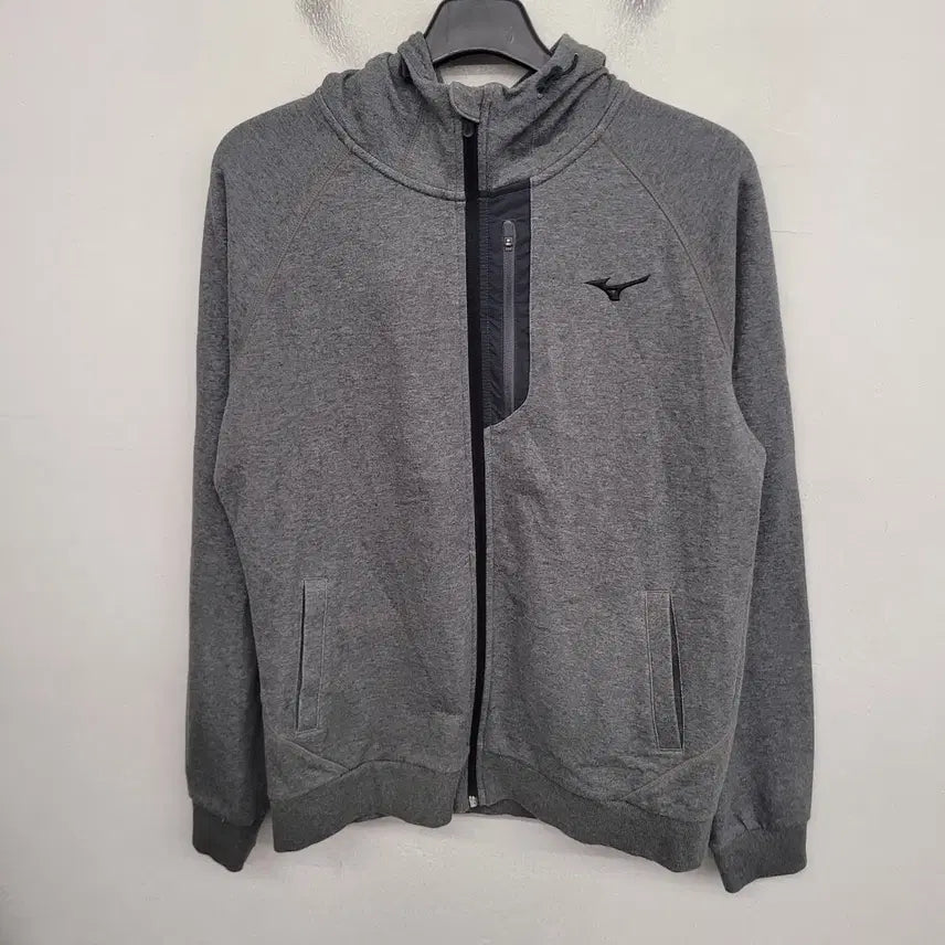 [BUNJANG] Mizuno Training Hooded Zip-Up Jersey / [100/L] 미즈노 트레이닝 후드 집업 져지